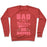 Virgin Teez  Pullover Crewneck Sweatshirt / x-small / Heathered Red BAD BITCHES DO BURPEES CREWNECK SWEATSHIRT