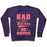 Virgin Teez  Pullover Crewneck Sweatshirt / x-small / Purple BAD BITCHES DO BURPEES CREWNECK SWEATSHIRT