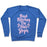 Virgin Teez  Pullover Crewneck Sweatshirt / x-small / Heathered Blue BAD BITCHES DO HOT YOGA CREWNECK SWEATSHIRT