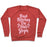 Virgin Teez  Pullover Crewneck Sweatshirt / x-small / Heathered Red BAD BITCHES DO HOT YOGA CREWNECK SWEATSHIRT