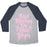 Virgin Teez  Baseball Tee Unisex Tri-Blend Baseball Tee / small / Athletic Gray / Navy BAD BITCHES DO HOT YOGA UNISEX TRI-BLEND BASEBALL TEE