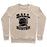 Virgin Teez  Pullover Crewneck Sweatshirt / x-small / Heathered Oatmeal BALL BUSTER (BASKETBALL) CREWNECK SWEATSHIRT