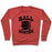 Virgin Teez  Pullover Crewneck Sweatshirt / x-small / Heathered Red BALL BUSTER (BASKETBALL) CREWNECK SWEATSHIRT