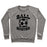 Virgin Teez  Pullover Crewneck Sweatshirt / x-small / Heathered Gray BALL BUSTER (SOCCER) CREWNECK SWEATSHIRT