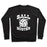 Virgin Teez  Pullover Crewneck Sweatshirt / x-small / Black BALL BUSTER (VOLLEYBALL) CREWNECK SWEATSHIRT