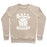 Virgin Teez  Pullover Crewneck Sweatshirt / x-small / Heathered Oatmeal BALL BUSTER (VOLLEYBALL) CREWNECK SWEATSHIRT