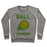 Virgin Teez  Pullover Crewneck Sweatshirt / x-small / Heathered Gray BALL CRUSHERS CREWNECK SWEATSHIRT