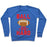 Virgin Teez  Pullover Crewneck Sweatshirt / x-small / Heathered Blue BALL SO HARD CREWNECK SWEATSHIRT