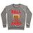 Virgin Teez  Pullover Crewneck Sweatshirt / x-small / Heathered Gray BALL SO HARD CREWNECK SWEATSHIRT