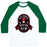 Virgin Teez  Baseball Tee Unisex Classic Baseball Tee / x-small / White/Dark Green BALROG'S BOXING GYM UNISEX CLASSIC BASEBALL TEE