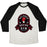 Virgin Teez  Baseball Tee Unisex Tri-Blend Baseball Tee / small / Oatmeal / Black BALROG'S BOXING GYM UNISEX TRI-BLEND BASEBALL TEE