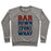 Virgin Teez  Pullover Crewneck Sweatshirt / x-small / Heathered Gray BAR DOWN FOR WHAT CREWNECK SWEATSHIRT