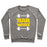 Virgin Teez  Pullover Crewneck Sweatshirt / x-small / Heathered Gray BAR WARS CREWNECK SWEATSHIRT