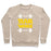 Virgin Teez  Pullover Crewneck Sweatshirt / x-small / Heathered Oatmeal BAR WARS CREWNECK SWEATSHIRT