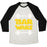 Virgin Teez  Baseball Tee Unisex Tri-Blend Baseball Tee / small / Oatmeal / Black BAR WARS UNISEX TRI-BLEND BASEBALL TEE