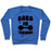 Virgin Teez  Pullover Crewneck Sweatshirt / x-small / Heathered Blue BARA IN TRAINING CREWNECK SWEATSHIRT