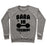 Virgin Teez  Pullover Crewneck Sweatshirt / x-small / Heathered Gray BARA IN TRAINING CREWNECK SWEATSHIRT