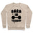 Virgin Teez  Pullover Crewneck Sweatshirt / x-small / Heathered Oatmeal BARA IN TRAINING CREWNECK SWEATSHIRT
