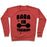 Virgin Teez  Pullover Crewneck Sweatshirt / x-small / Heathered Red BARA IN TRAINING CREWNECK SWEATSHIRT