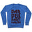 Virgin Teez  Pullover Crewneck Sweatshirt / x-small / Heathered Blue BARBELL BARBARIAN CREWNECK SWEATSHIRT