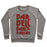 Virgin Teez  Pullover Crewneck Sweatshirt / x-small / Heathered Gray BARBELL BARBARIAN CREWNECK SWEATSHIRT