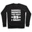Virgin Teez  Pullover Crewneck Sweatshirt / x-small / Black BARBELL SQUATS THE ONLY BS I WANT CREWNECK SWEATSHIRT