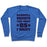 Virgin Teez  Pullover Crewneck Sweatshirt / x-small / Heathered Blue BARBELL SQUATS THE ONLY BS I WANT CREWNECK SWEATSHIRT