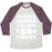 Virgin Teez  Baseball Tee Unisex Tri-Blend Baseball Tee / small / Oatmeal / Maroon BARBELL SQUATS THE ONLY BS I WANT UNISEX TRI-BLEND BASEBALL TEE