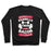 Virgin Teez  Pullover Crewneck Sweatshirt / x-small / Black BARBELLS THEN BACON CREWNECK SWEATSHIRT