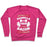 Virgin Teez  Pullover Crewneck Sweatshirt / x-small / Deep Pink BARBELLS THEN BACON CREWNECK SWEATSHIRT