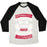 Virgin Teez  Baseball Tee Unisex Tri-Blend Baseball Tee / small / Oatmeal / Black BARBELLS THEN BACON UNISEX TRI-BLEND BASEBALL TEE