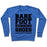 Virgin Teez  Pullover Crewneck Sweatshirt / x-small / Heathered Blue BAREFOOT RUNNING CREWNECK SWEATSHIRT