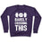 Virgin Teez  Pullover Crewneck Sweatshirt / x-small / Purple BARELY CRUSHING THIS CREWNECK SWEATSHIRT