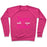Virgin Teez  Pullover Crewneck Sweatshirt / x-small / Deep Pink BARRE ALL EXCUSES CREWNECK SWEATSHIRT
