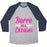 Virgin Teez  Baseball Tee Unisex Tri-Blend Baseball Tee / small / Athletic Gray / Navy BARRE ALL EXCUSES UNISEX TRI-BLEND BASEBALL TEE