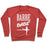 Virgin Teez  Pullover Crewneck Sweatshirt / x-small / Heathered Red BARRE BABE CREWNECK SWEATSHIRT