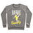 Virgin Teez  Pullover Crewneck Sweatshirt / x-small / Heathered Gray BARRE BEAUTY CREWNECK SWEATSHIRT