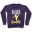 Virgin Teez  Pullover Crewneck Sweatshirt / x-small / Purple BARRE BEAUTY CREWNECK SWEATSHIRT