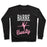 Virgin Teez  Pullover Crewneck Sweatshirt / x-small / Black BARRE BEAUTY CREWNECK SWEATSHIRT