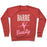 Virgin Teez  Pullover Crewneck Sweatshirt / x-small / Heathered Red BARRE BEAUTY CREWNECK SWEATSHIRT