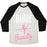 Virgin Teez  Baseball Tee Unisex Tri-Blend Baseball Tee / small / Oatmeal / Black BARRE BEAUTY UNISEX TRI-BLEND BASEBALL TEE