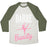 Virgin Teez  Baseball Tee Unisex Tri-Blend Baseball Tee / small / Oatmeal / Moss BARRE BEAUTY UNISEX TRI-BLEND BASEBALL TEE
