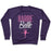 Virgin Teez  Pullover Crewneck Sweatshirt / x-small / Purple BARRE BELLE CREWNECK SWEATSHIRT