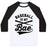 Virgin Teez  Baseball Tee Unisex Classic Baseball Tee / x-small / White/Black BASEBALL IS MY BAE UNISEX CLASSIC BASEBALL TEE