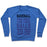 Virgin Teez  Pullover Crewneck Sweatshirt / x-small / Heathered Blue BASEBALL THE ONLY TIME I NEED BALLS TO DO SOMETHING CREWNECK SWEATSHIRT