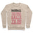 Virgin Teez  Pullover Crewneck Sweatshirt / x-small / Heathered Oatmeal BASEBALL THE ONLY TIME I NEED BALLS TO DO SOMETHING CREWNECK SWEATSHIRT