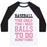 Virgin Teez  Baseball Tee Unisex Classic Baseball Tee / x-small / White/Black BASEBALL THE ONLY TIME I NEED BALLS TO DO SOMETHING UNISEX CLASSIC BASEBALL TEE