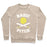 Virgin Teez  Pullover Crewneck Sweatshirt / x-small / Heathered Oatmeal BASIC PITCH CREWNECK SWEATSHIRT