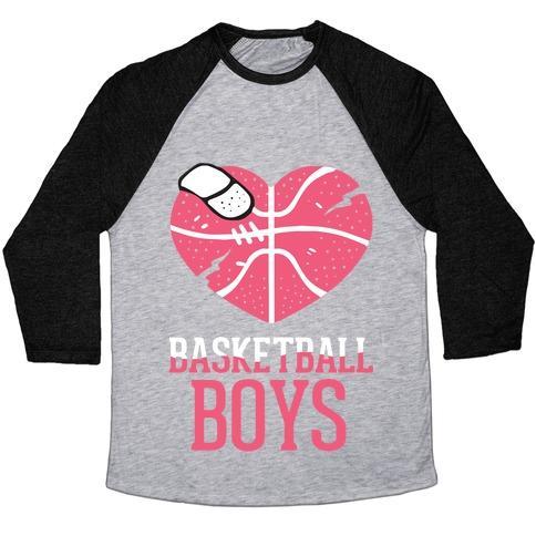 Virgin Teez  Baseball Tee Unisex Tri-Blend Baseball Tee / small / Athletic Gray / Black BASKETBALL BOYS UNISEX TRI-BLEND BASEBALL TEE