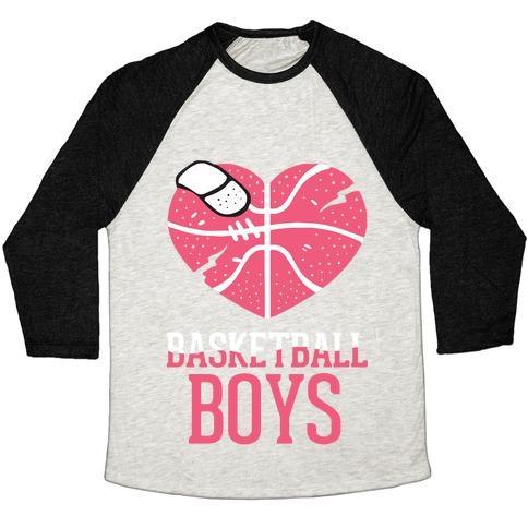 Virgin Teez  Baseball Tee Unisex Tri-Blend Baseball Tee / small / Oatmeal / Black BASKETBALL BOYS UNISEX TRI-BLEND BASEBALL TEE